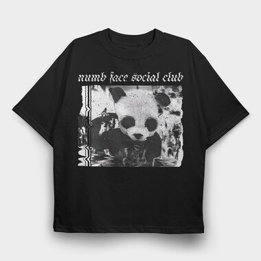Photocopy Numb, Tricou Oversize Barbati (Unisex)