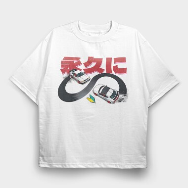 Drifting, Tricou Oversize Barbati (Unisex)
