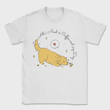 Cute Labrador Dog All I Need, Tricou Barbati (Unisex)