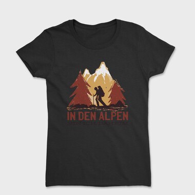 German Alpen Hiking, Tricou Femei