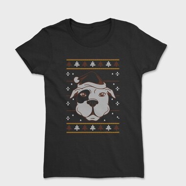 Ugly Sweater Dog, Tricou Femei